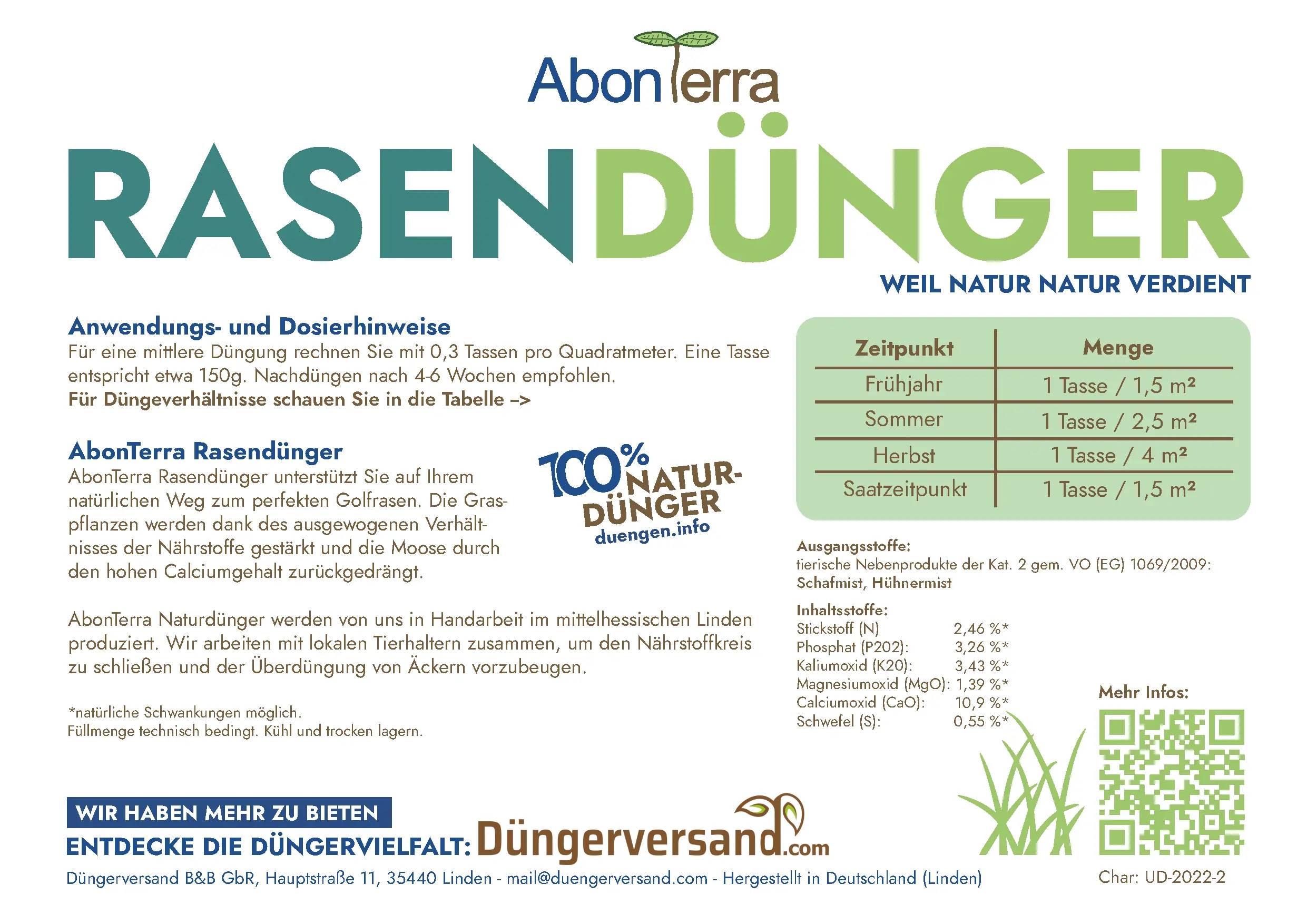 AbonTerra Rasendünger